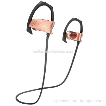 IPX 5 water resistant bluetooth headphone with CSR 8635 top qualtiy audip cvc 6.0 wireless sport headphones